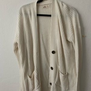 Oversized hollister knit cardigan